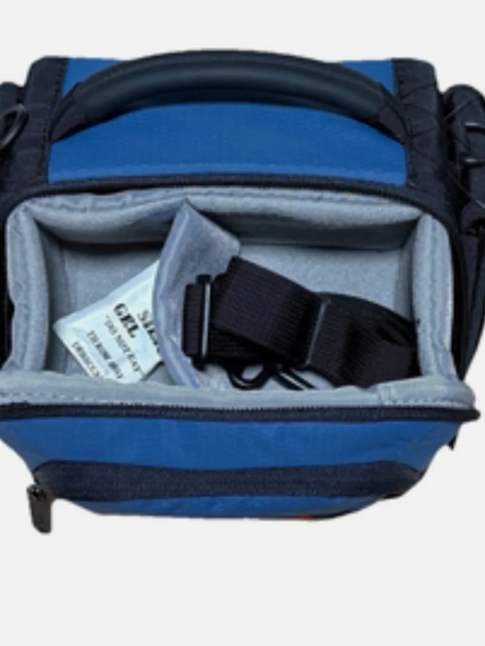 NWT Lowepro Clips 110 Digital Video Camera Bag Blue Black Compact Padded Case